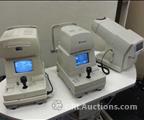 Lot: 13-7-1862: (1) Reliance 6200H (1) Reliance 7800  (1) Reichert 12084 WAL (1) Reichert Xcel 200 12560 (1) Topcon KR-8000 (1) Topcon CT-80 (1) Zeiss Humphrey REF710 (1) Topcon Pre-Test Table (1) Woodlyn Trial Lens Set 