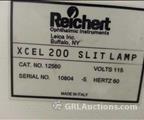 Lot: 13-7-1864: (1) Reichert 12560 XCEL 200 