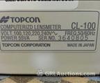 Lot: 13-7-1913: (1) Topcon CL-100 