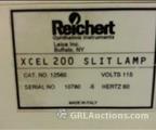 Lot: 13-7-2679: (1) Reliance 5200H (1) Reliance 7720 (1) Reichert 12560 XCEL 200 (1) Reichert 11083 (1) Optilasa Manual Tonometer 