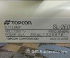 Lot: 13-7-3357: (1) Topcon SL-2ED (1) Haag-Streit Bern H 03 