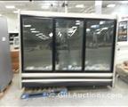 Lot: 13-7-3770: 3 door cooler - no make or model. Working condition unknown
