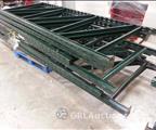 Lot: 13-7-3867: (3) Ridge-U-Rak Uprights 44” X 120”  (4) Ridge-U-Rak Uprights 44” X 144”  