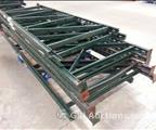 Lot: 13-7-3867: (3) Ridge-U-Rak Uprights 44” X 120”  (4) Ridge-U-Rak Uprights 44” X 144”  