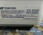 Lot: 14-7-1215: (1) Topcon KR-8000 