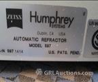 Lot: 14-7-2196: (1) Zeiss Humphrey 597 