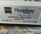 Lot: 14-7-2864: (1) Zeiss Humphrey 597 