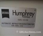 Lot: 14-7-3967: (1) Zeiss Humphrey ACUITUS 5015 Automatic Refractor 