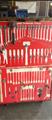 Lot: 14-8-6140: (1) "A" Frame Cart With misc Tools 