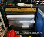 Lot: 14-8-6141: (1) 36" Wide  Cart With Plastic Safety Rolls 