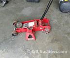 Lot: 14-8-6157: (1) Steelman 3 1/2 Ton Service Jack & 3 Ton Jack Stand 
