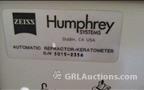 Lot: 14-7-6421: (1) Zeiss Humphrey ACUITUS 5015 Automatic Refractor 