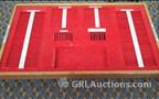 Lot: 14-7-6574: (1) Marco Pro. No. 1206 Deluxe 2 Stand (1) Marco Pro.No.1280 Encore  (1) Adjustable Stool - Vinyl Seat (1) Keeler All Pupil I (1) Reichert 12560 XCEL 200 (1) Topcon Trial Lens Set 