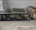 Lot: 14-3-6754: (1) Ridge-U-Rak Uprights UNKNOWN (1) Wire Decking 44 1/2" X 44 1/2" Waterfall 