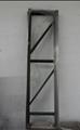 Lot: 14-3-6754: (1) Ridge-U-Rak Uprights UNKNOWN (1) Wire Decking 44 1/2" X 44 1/2" Waterfall 