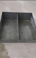 Lot: 14-3-6866: (8)  dual tray Galvanized slanted storage 