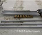 Lot: 14-3-6869: (4) Ridge-U-Rak Cross Beams 104" (2) Ridge-U-Rak Cross Beams 93”  (1) Tear Drop Cross Beams 93”  (19) Warehouse Racking Mixed lot 