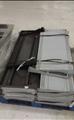 Lot: 14-3-6871: (1) 4 skids of various sizes  Gondola shelving units 