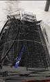 Lot: 14-3-6871: (1) 4 skids of various sizes  Gondola shelving units 