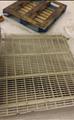 Lot: 14-3-6872: (10) Wire Decking 44 1/2" X 44 1/2" Waterfall (4) Wire Decking 40 1/2" X 46" 