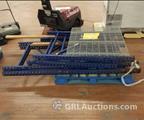 Lot: 14-3-6904: (5) Blue Uprights 