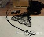 Lot: 14-3-6905: (1) Netting and Rope with straps 