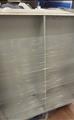Lot: 14-3-6937: (3) Slanted steel Storage Bins 