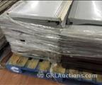 Lot: 14-3-6938: (1) 4 skids mixed styles Gondola shelving 