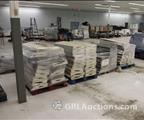 Lot: 14-3-6973: (1)  4 skids Various size gondola shelving 