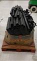 Lot: 14-3-6977: (6) Resin Tables Half Round  