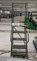 Lot: 14-3-6979: (1) Tri Arc Rolling step ladder 