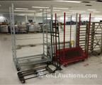 Lot: 14-3-6983: (6) Rolling metal Carts 