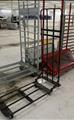 Lot: 14-3-6983: (6) Rolling metal Carts 