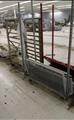Lot: 14-3-6983: (6) Rolling metal Carts 