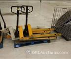 Lot: 14-3-6986: (3) 5500 pound Pallet jacks 