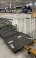 Lot: 14-3-6988: (1) 4x4 wire mesh storage bin 