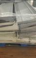 Lot: 14-3-7036: (1) 3 Skids of various sized Gondola shelving 