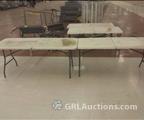 Lot: 14-3-7044: (1) Plastic folding Table 