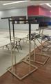 Lot: 14-3-7047: (2) Adjustable Hanging Clothes racks 