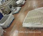 Lot: 14-3-7051: (1) Wire Decking Mixed lot 