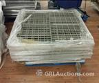 Lot: 14-3-7051: (1) Wire Decking Mixed lot 