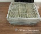 Lot: 14-3-7051: (1) Wire Decking Mixed lot 