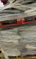 Lot: 14-3-7079: (1) 1 pallet of miscellaneous style and size  Gondola shelving 