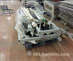 Lot: 14-3-7095: (1) Warehouse Racking Mixed lot (1) Ridge-U-Rak Uprights 44” X 120”  (3) Ridge-U-Rak Uprights 24” X 120”  