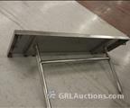 Lot: 14-3-7148: (1) 1 skid of stainless steel pans And side trays 