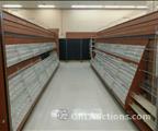 Lot: 14-2-7557: 112 Linear Feet of Gondola Display Counter(s)