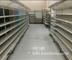 Lot: 14-2-7558: 88 Linear Feet of Gondola Display Counter(s)