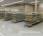 Lot: 14-2-7562: 72 Linear Feet of Gondola Display Counter(s)