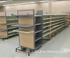 Lot: 14-2-7565: 308 Linear Feet of Gondola Display Counter(s)