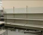 Lot: 14-2-7566: (150) Gondola Shelving Of Misc size 